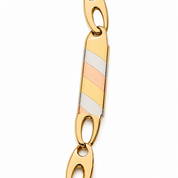 Bracciale - 18 carati Oro giallo, Oro bianco, Oro rosa - Handmade - Made in Italy