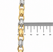Bracciale - 18 carati Oro giallo, Oro bianco - Handmade - Made in Italy