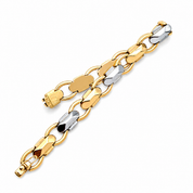Bracciale - 18 carati Oro giallo, Oro bianco - Handmade - Made in Italy