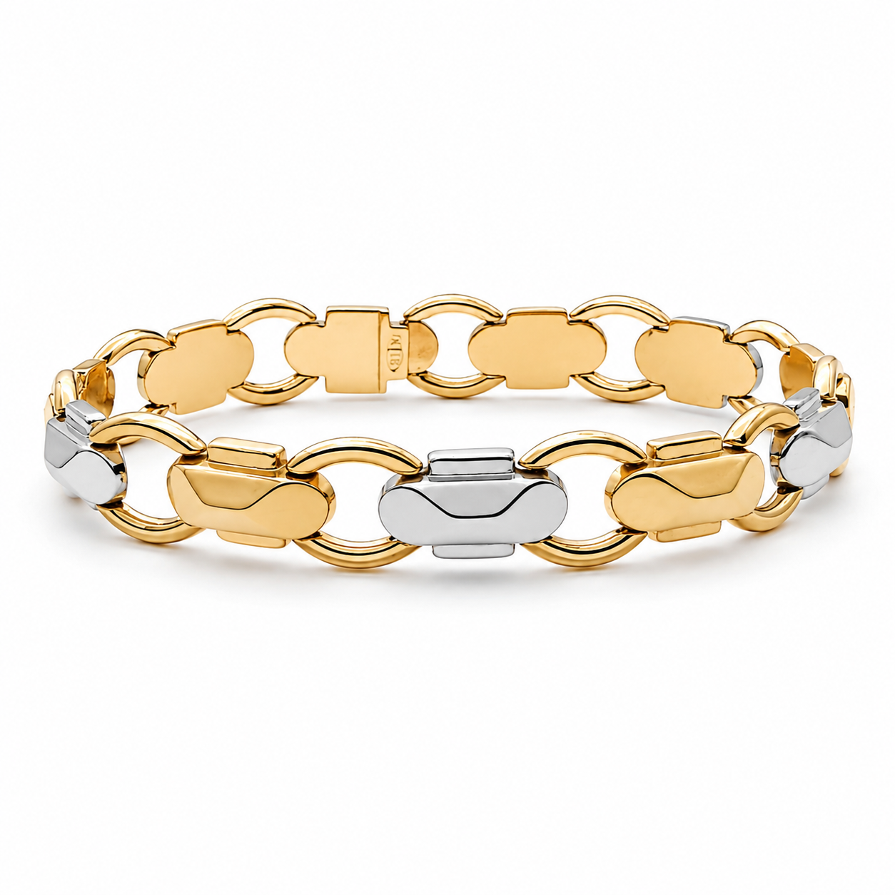 Bracciale - 18 carati Oro giallo, Oro bianco - Handmade - Made in Italy