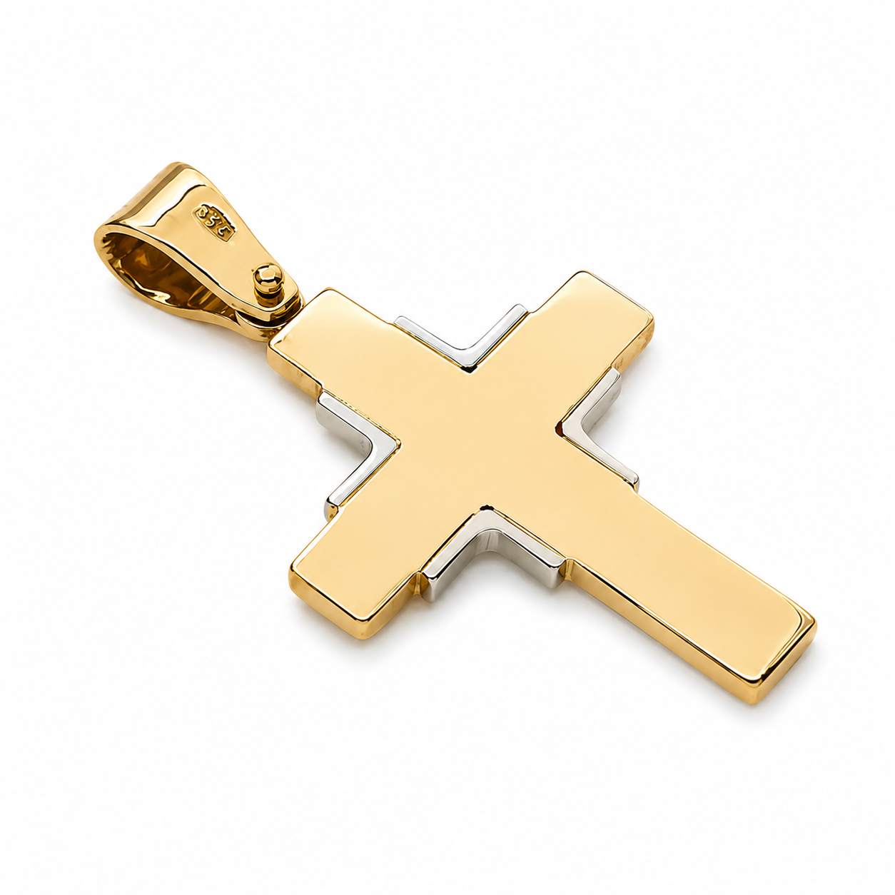 Ciondolo - 18 carati Oro giallo, Oro bianco - Made in Italy - Handmade