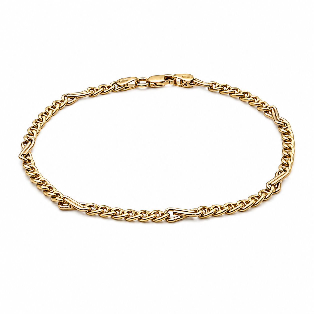 Bracciale - 18 carati Oro giallo, Oro bianco - Handmade - Made in Italy