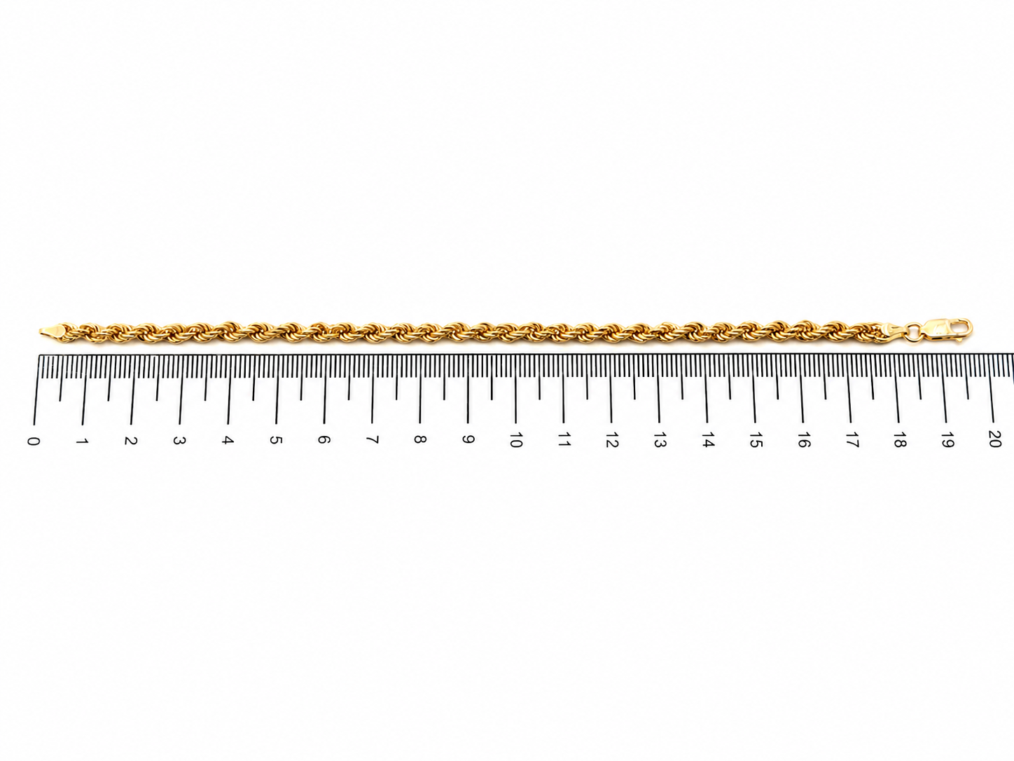 Bracciale - 18 carati Oro giallo - Handmade - Made in Italy