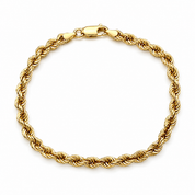 Bracciale - 18 carati Oro giallo - Handmade - Made in Italy