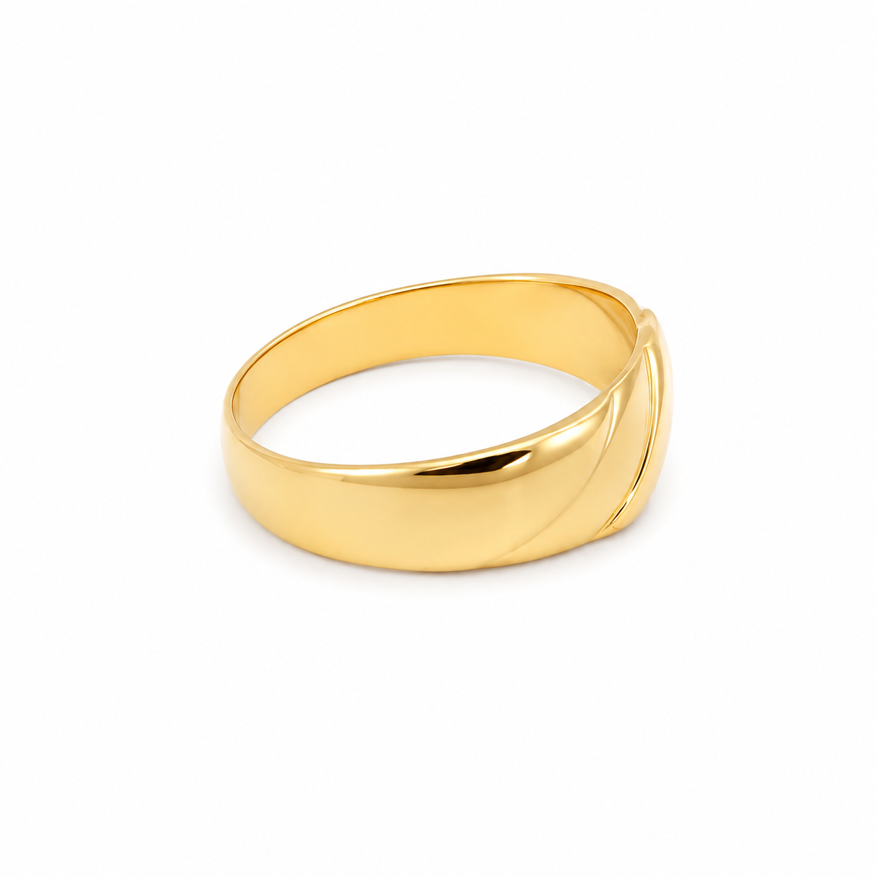 Anello - 18 carati Oro giallo - Made in Italy - Handmade