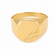Anello - 18 carati Oro giallo - Made in Italy - Handmade