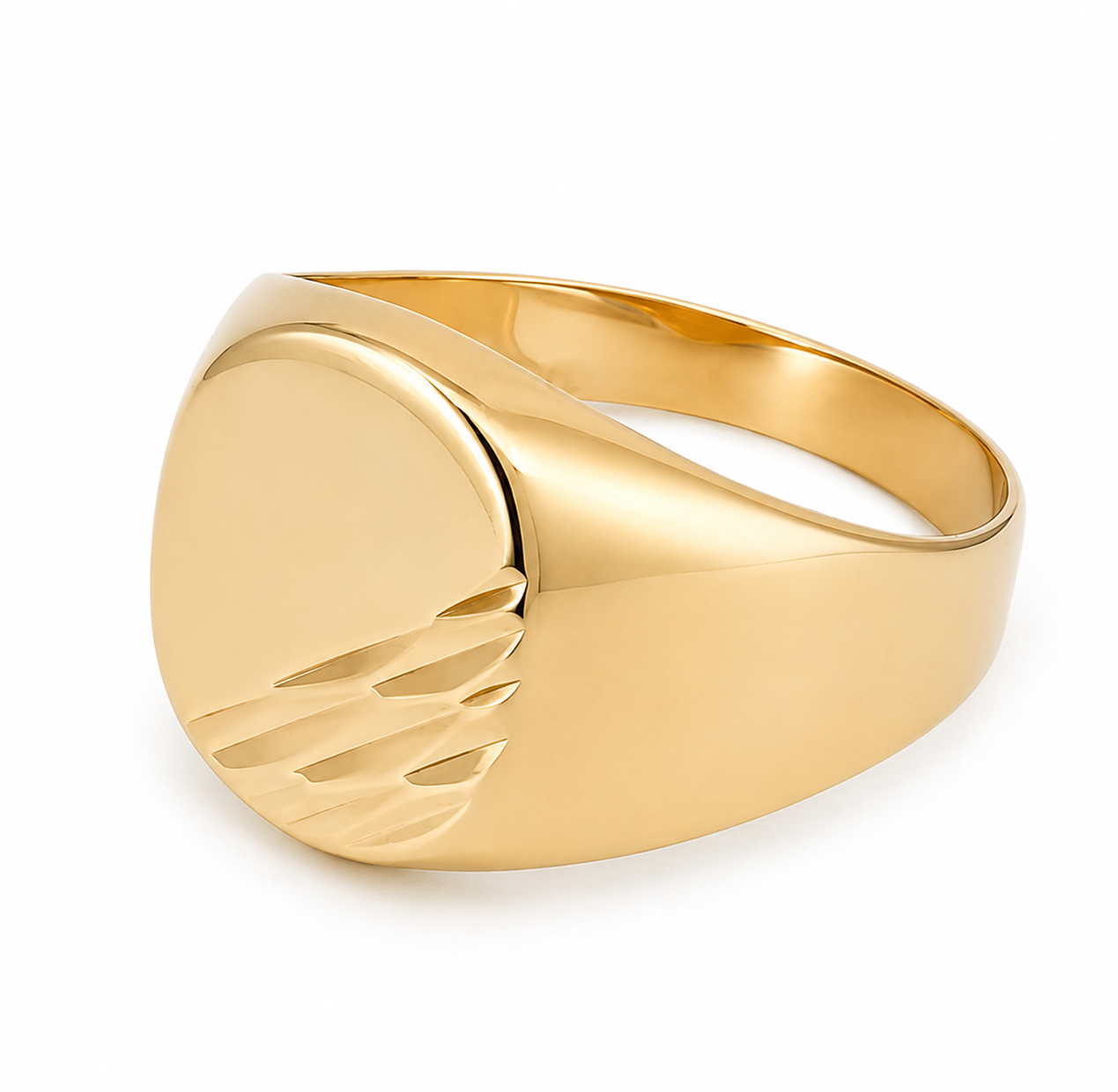 Anello - 18 carati Oro giallo - Made in Italy - Handmade