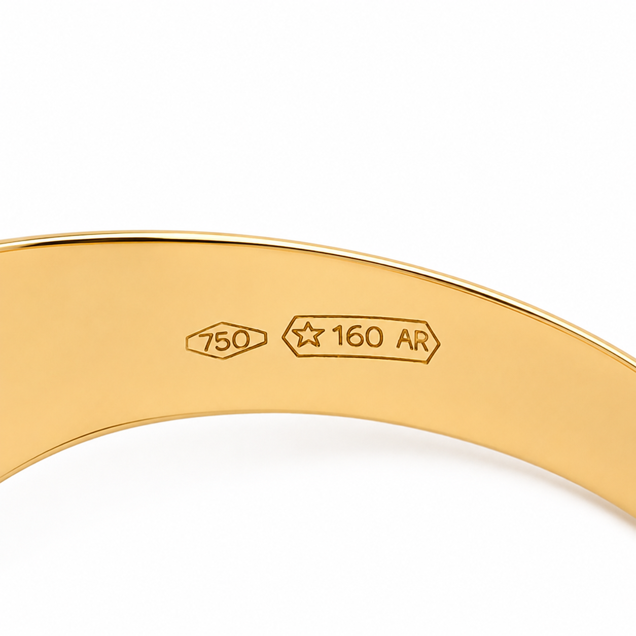 Anello - 18 carati Oro giallo - Made in Italy - Handmade