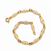 Bracciale - 18 carati Oro giallo - Handmade - Handmade