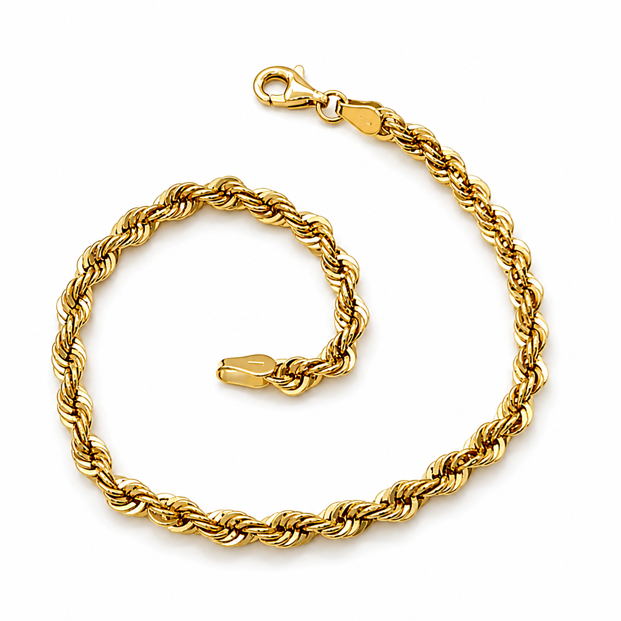 Bracciale - 18 carati Oro giallo - Handmade - Made in Italy