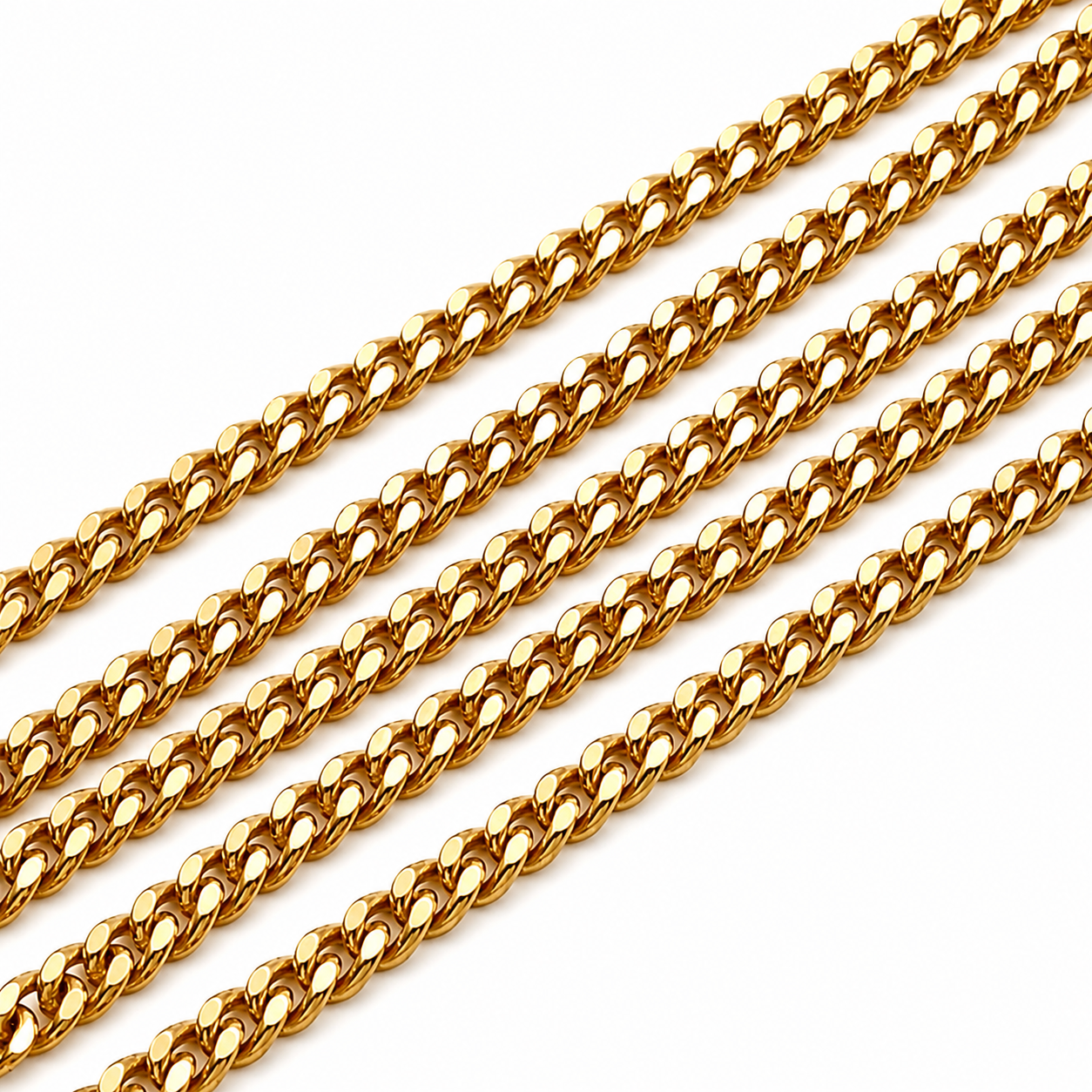 Collana - 18 carati Oro giallo - Made in Italy - Handmade