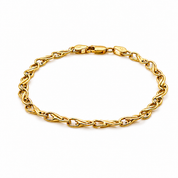 Bracciale - 18 carati Oro giallo - Handmade - Handmade