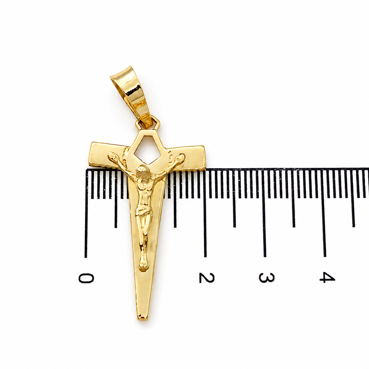 Ciondolo - 18 carati Oro giallo - Made in Italy - Handmade