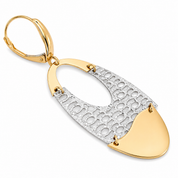 Orecchini - 18 carati Oro giallo, Oro bianco - Made in Italy - HandMade
