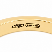 Anello - 18 carati Oro giallo - 1.27ct. tw. Zaffiro - Made in Italy - HandMade