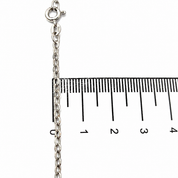 Collana - 18 carati Oro bianco - Made in Italy - Handmade