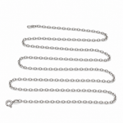 Collana - 18 carati Oro bianco - Made in Italy - Handmade