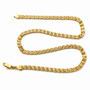 Collana - 18 carati Oro giallo - Made in Italy - Handmade
