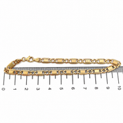 Bracciale - 9 kt Oro giallo - Made in Italy - Handmade