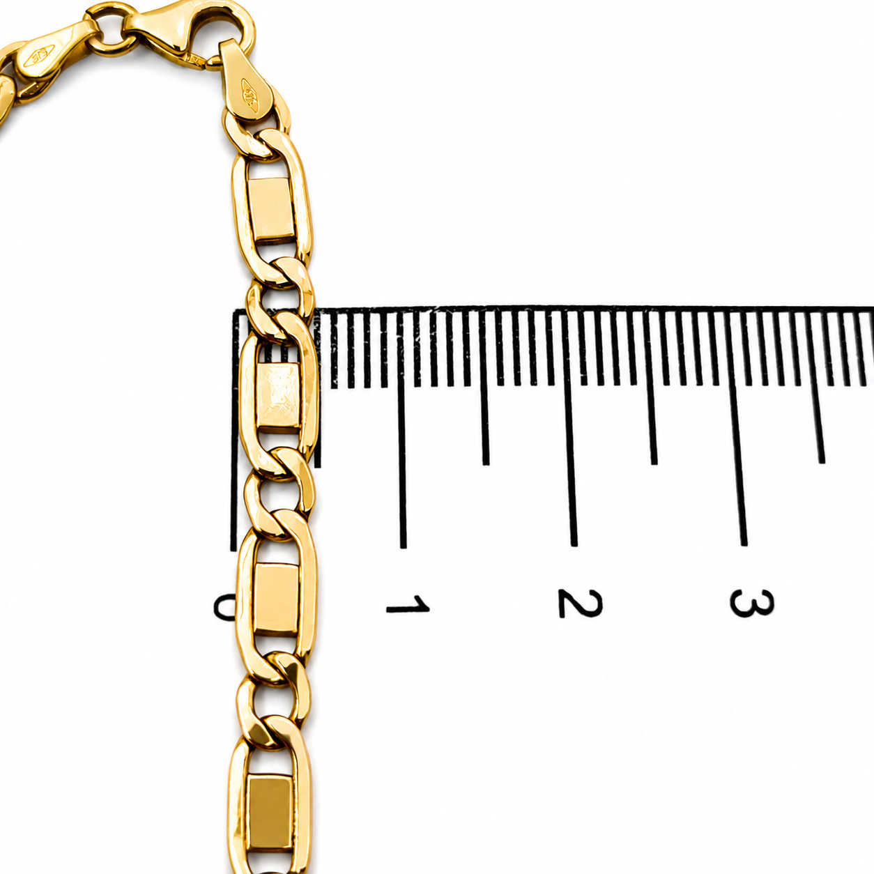 Bracciale - 9 kt Oro giallo - Made in Italy - Handmade