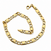 Bracciale - 9 kt Oro giallo - Made in Italy - Handmade