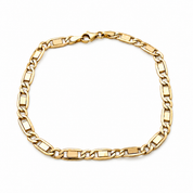Bracciale - 9 kt Oro giallo - Made in Italy - Handmade