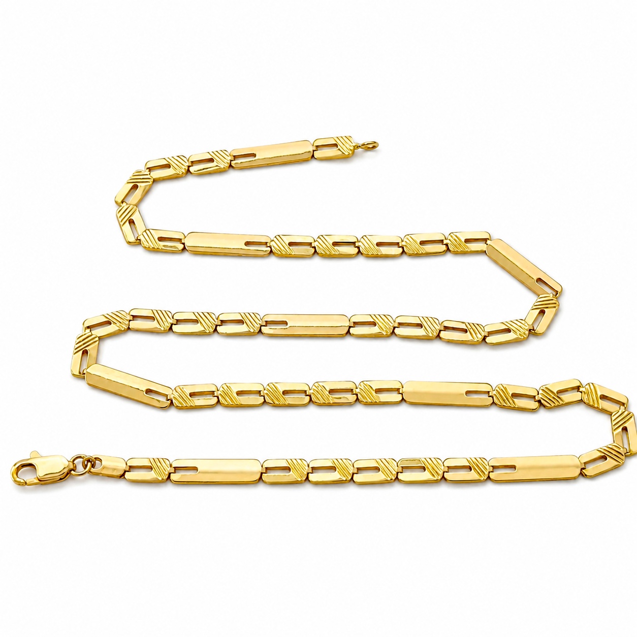 Collana - 18 carati Oro giallo - Made in Italy - Handmade
