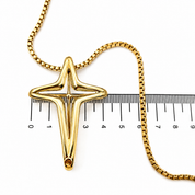 Collana con ciondolo - 18 carati Oro giallo - Handmade - Made in Italy