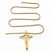 Collana con ciondolo - 18 carati Oro giallo - Handmade - Made in Italy