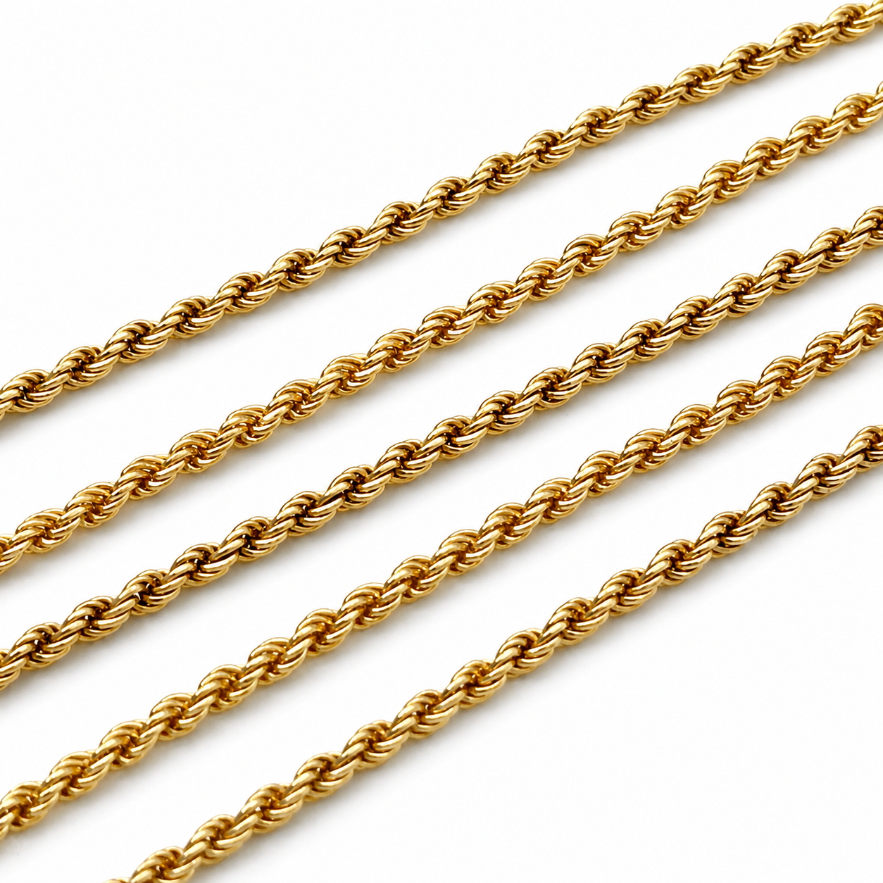 Collana - 18 carati Oro giallo - Made in Italy - Handmade