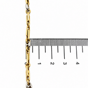 Collana - 18 carati Oro giallo, Oro bianco - Made in Italy - Handmade