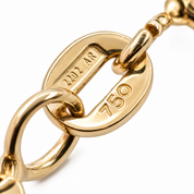 Collana - 18 carati Oro giallo - Made in Italy - Handmade