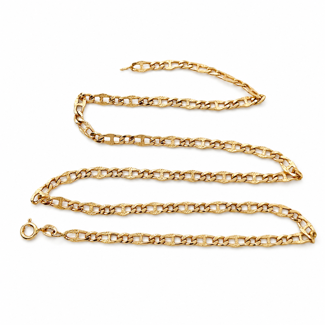 Collana - 18 carati Oro giallo - Made in Italy - Handmade