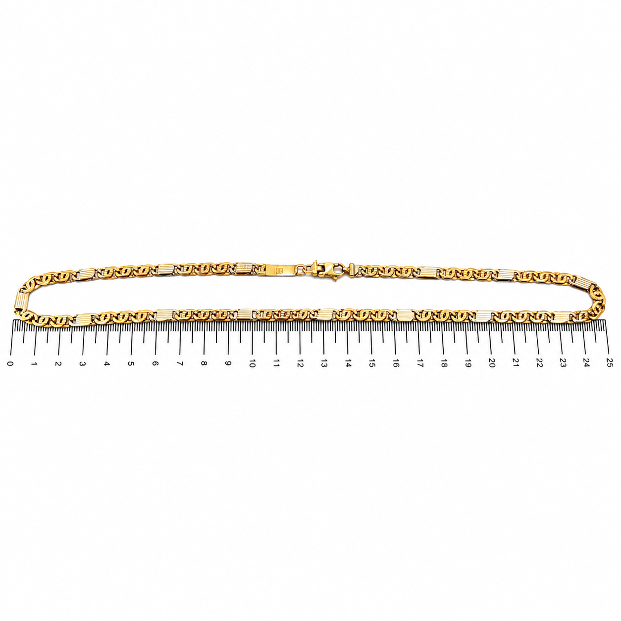 Collana - 18 carati Oro giallo, Oro bianco - Made In Italy - Hand Made