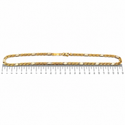 Collana - 18 carati Oro giallo, Oro bianco - Made In Italy - Hand Made