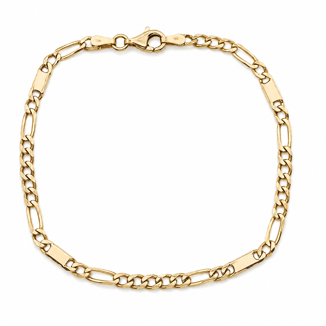 Bracciale - 18 carati Oro giallo - Made in Italy - Handmade