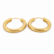 Orecchini - 18 carati Oro giallo - Made in Italy - Handmade