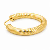 Orecchini - 18 carati Oro giallo - Made in Italy - Handmade