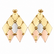 Orecchini - 18 carati Oro giallo, Oro rosa, Oro bianco - Made inItaly