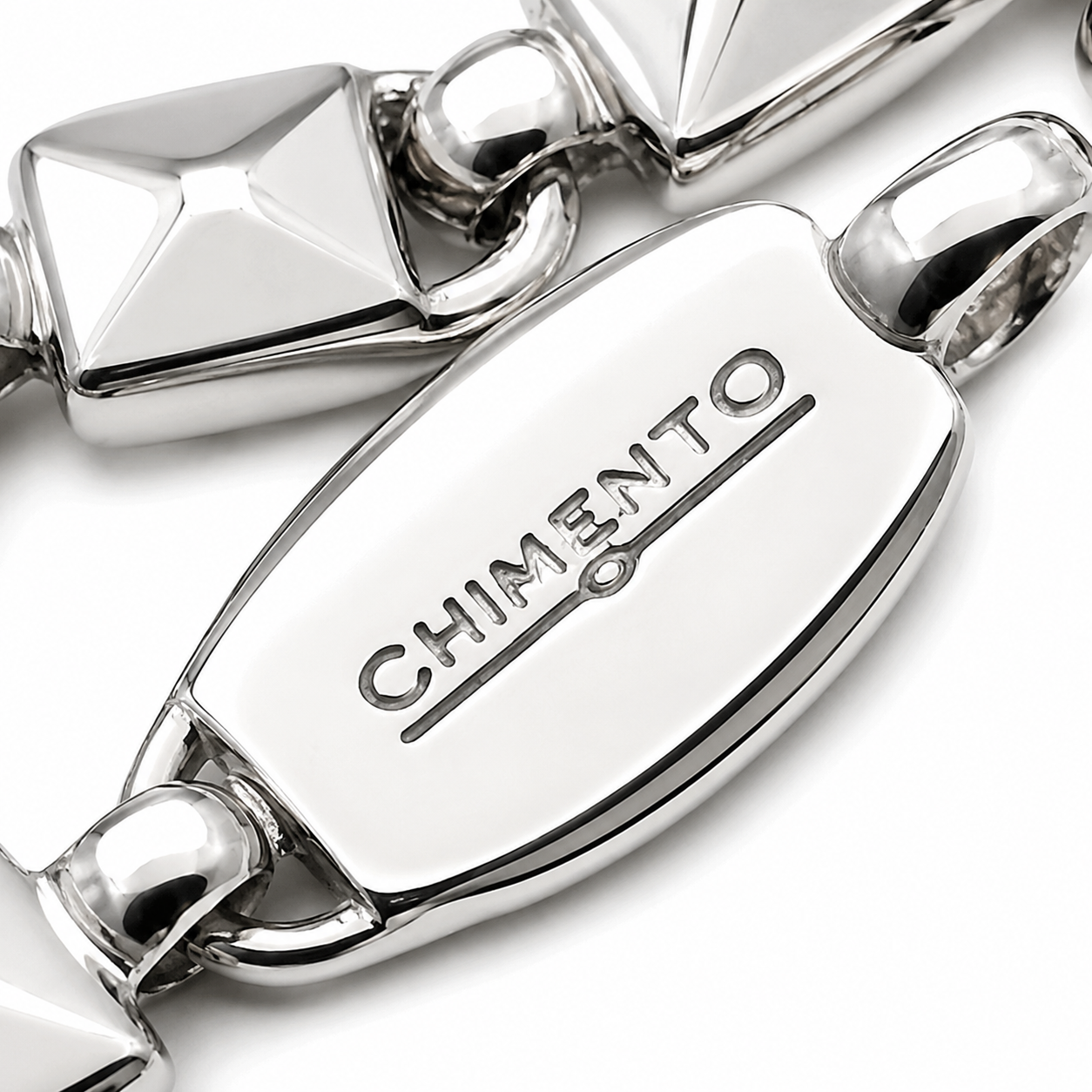 Bracciale - 18 carati Oro bianco - Made in Italy - Handmade