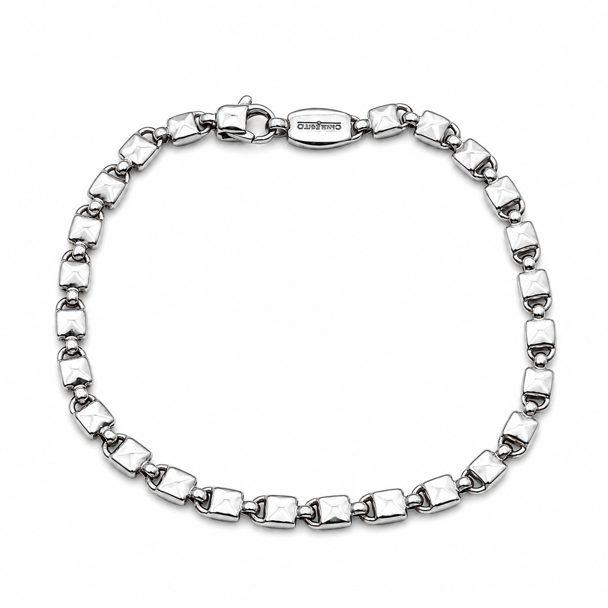 Bracciale - 18 carati Oro bianco - Made in Italy - Handmade