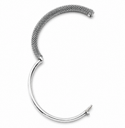 Bracciale - 18 carati Oro bianco - Made in Italy - HandMade