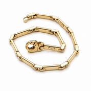 Bracciale - 18 carati Oro giallo, Oro bianco - Made in Italy - Handmade