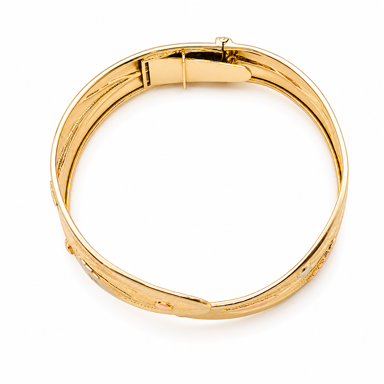 Bracciale - 18 carati Oro giallo, Oro rosa, Oro bianco - Made in Italy - HandMade