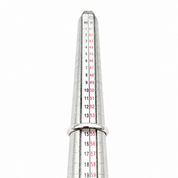 Anello - 18 carati Oro bianco - 0.10ct. tw. Diamante (Naturale)