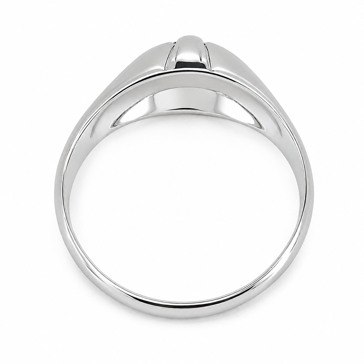 Anello - 18 carati Oro bianco - 0.20ct. tw. Diamante (Naturale) - Made in Italy - Handmade