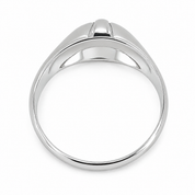 Anello - 18 carati Oro bianco - 0.20ct. tw. Diamante (Naturale) - Made in Italy - Handmade