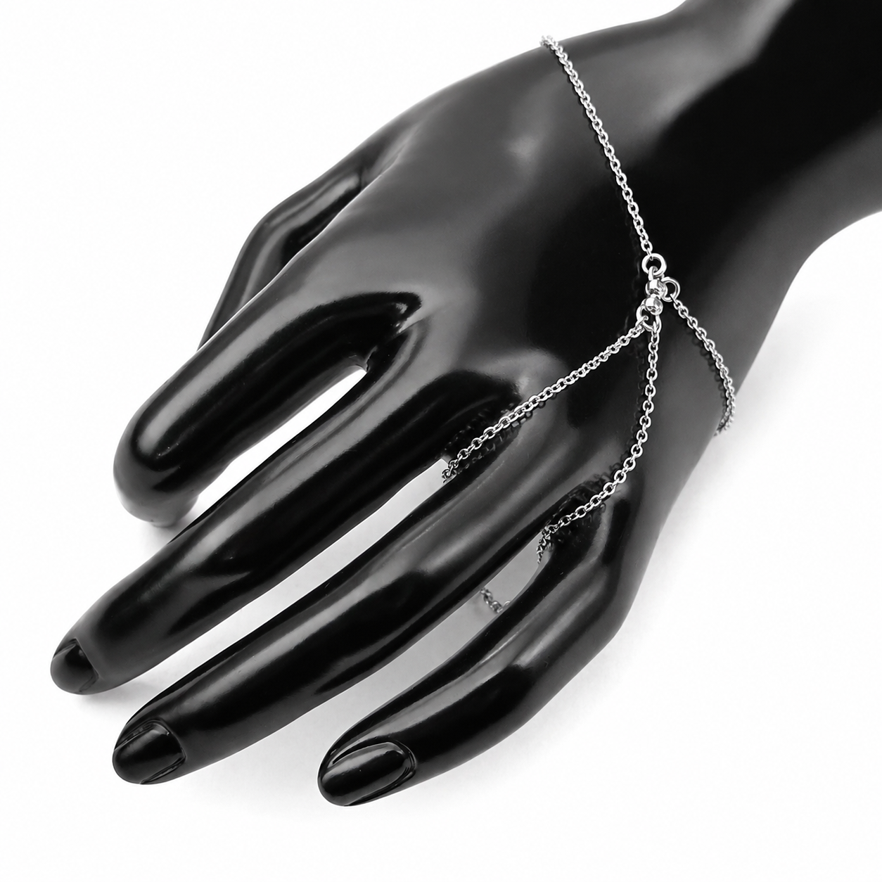 Bracciale - 18 carati Oro bianco - 0.02ct. tw. Diamante (Naturale) - Made in Italy - Handmade