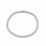 Bracciale - 18 carati Oro bianco - 2.52ct. tw. Diamante (Naturale) - Made in Italy - Handmade