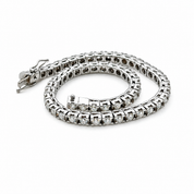 Bracciale - 18 carati Oro bianco - 2.52ct. tw. Diamante (Naturale) - Made in Italy - Handmade